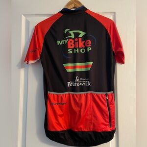 LG Black and Red Cycling Jersey